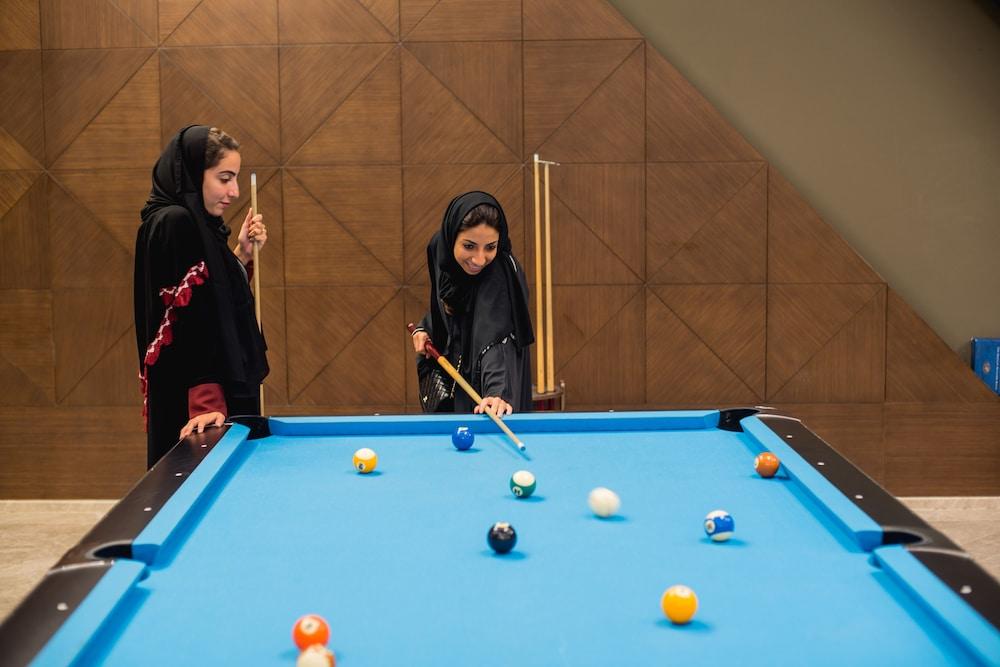 ベイ ラ サン ホテル&マリーナ King Abdullah Economic City エクステリア 写真 A pool table